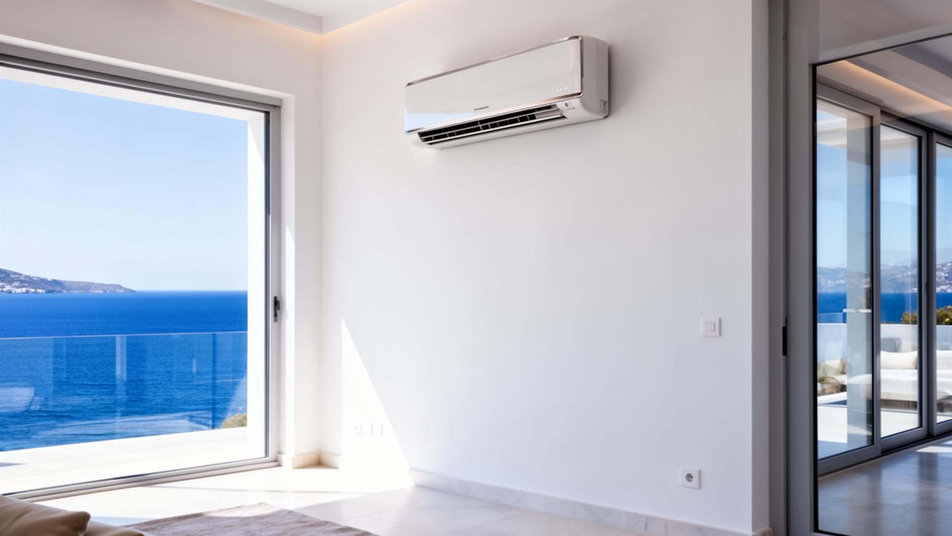 Πολυτελής εγκατάσταση κλιματιστικού στη Ρόδο